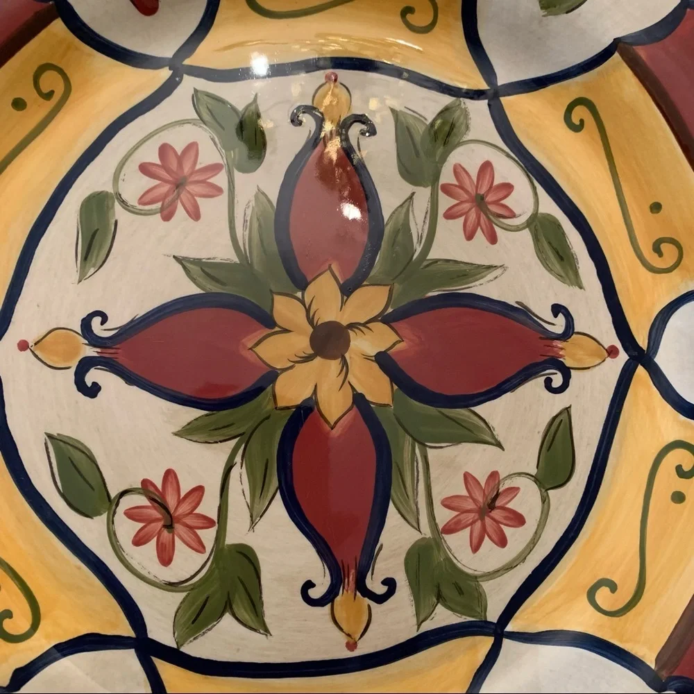 Pier 1 Vallarta 13 inch chop plate round platter